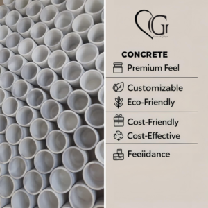 Why concrete jars eco friendly?