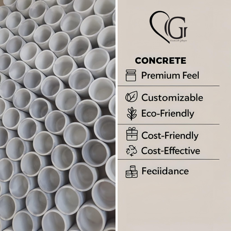 Why concrete jars eco friendly?