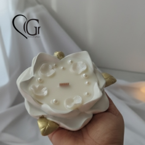 AURA ELVA concrete bowl for candle making