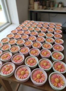 Ribbed Concrete Candle Jar