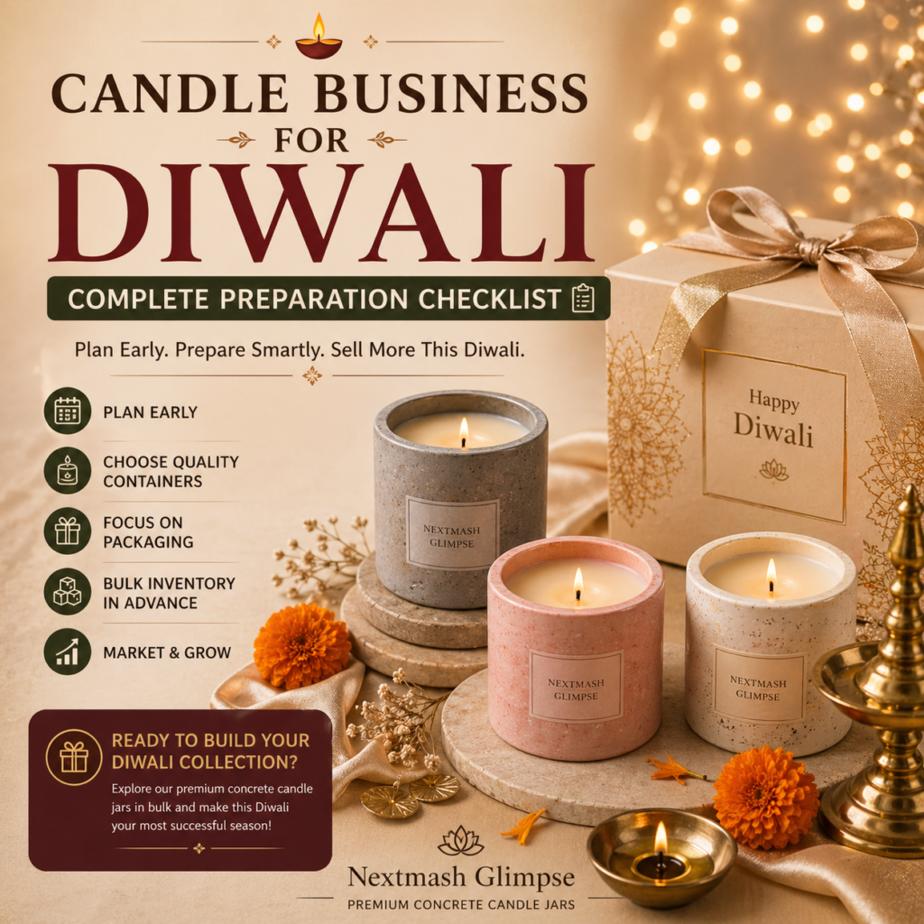how to prepare candle business for Diwali